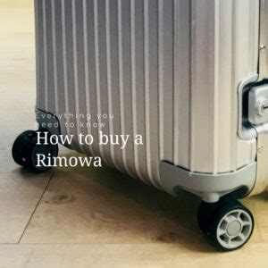 how to buy rimowa discount